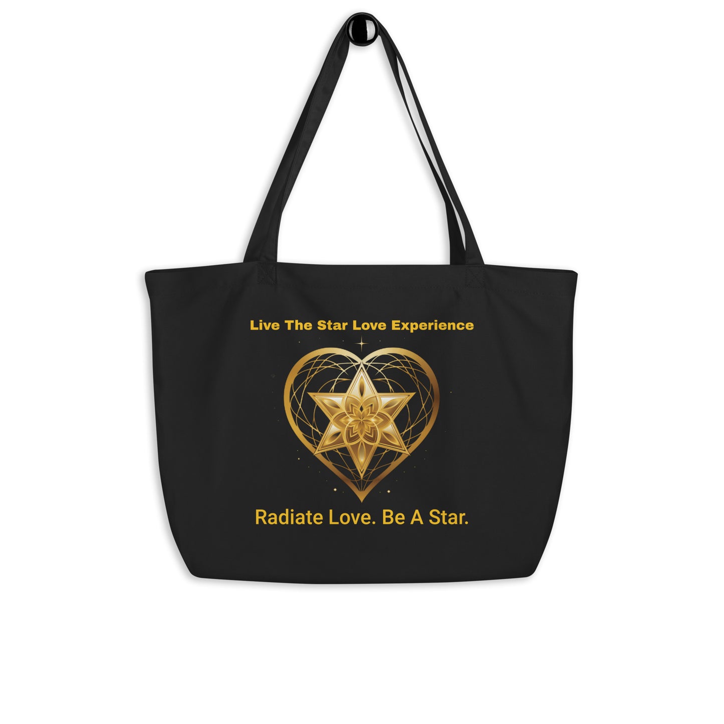 Large organic tote bag