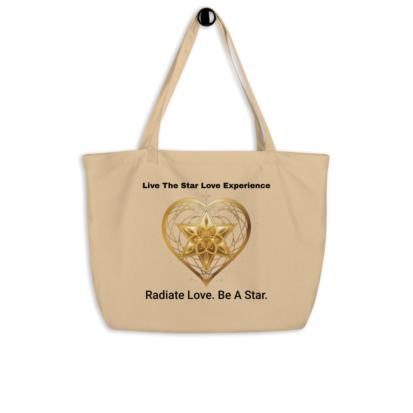 Large organic tote bag