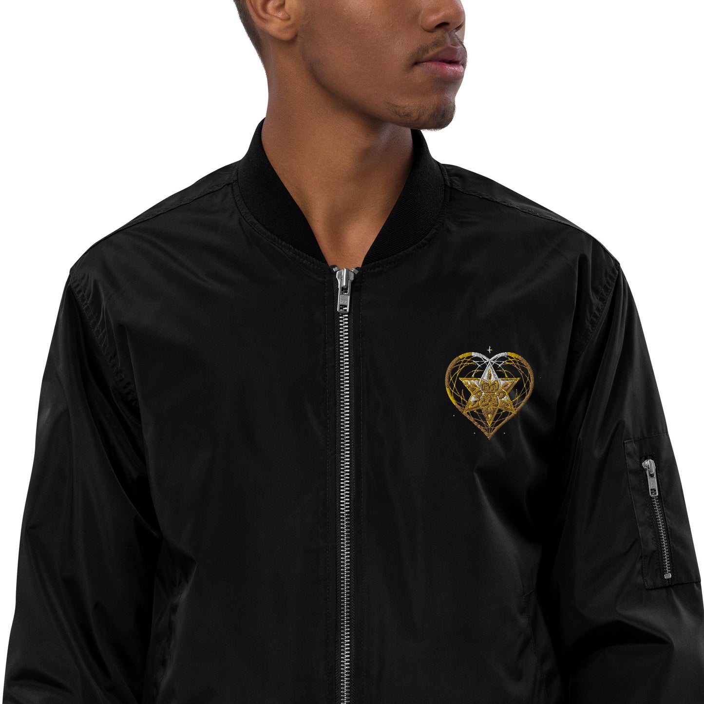 Premium recycled bomber jacket